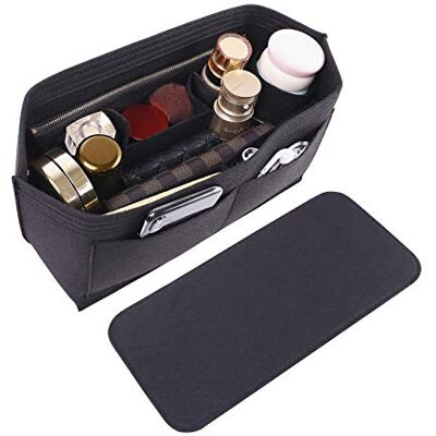 Doxo Filcowy organizer do torebek LV Speedy 30, Neverfull PM (rozmiar M, czarna torba + czarna podstawa) Doxo Filcowy organizer do torebek LV Speedy 30, Neverfull PM (rozmiar M, czarna torba + czarna podstawa)