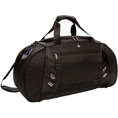 P707.231 Swiss Peak Bolsa De Fin Semana/torba podróżna, 61 cm, 40 litrów, czarna (Negro), Czarny (Negro), 61 centimeters, Torba podróżna P707.231 Swiss Peak Bolsa De Fin Semana/torba podróżna, 61 cm, 40 litrów, czarna (Negro), Czarny (Negro), 61 centimeters, Torba podróżna