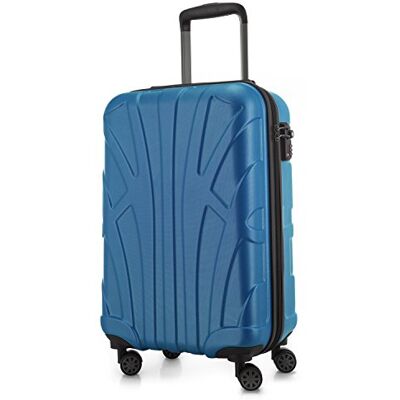 S20-8801M-CB-88011033 Suitline Walizka kabinowa 55 x 35 x 20 cm (34 L) ABS twarda z zamkiem TSA 4 podwójne koła uchwyt teleskopowy lekka bagaż podręczny podróż służbowa, cyjanowy S20-8801M-CB-88011033 Suitline Walizka kabinowa 55 x 35 x 20 cm (34 L) ABS twarda z zamkiem TSA 4 podwójne koła uchwyt teleskopowy lekka bagaż podręczny podróż służbowa, cyjanowy