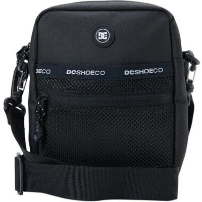 ADYBA03056 DC Shoes Męska torba kurierska o pojemności 2,5 l, czarny, jeden rozmiar ADYBA03056 DC Shoes Męska torba kurierska o pojemności 2,5 l, czarny, jeden rozmiar