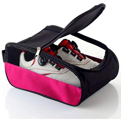 1 Getfitsoo Torba na buty golfowe, różowe torby na buty golfowe, damskie outdoorowe, zapinane na zamek błyskawiczny, torby sportowe z wentylacją, torby na buty podróżne (różowe) 1 Getfitsoo Torba na buty golfowe, różowe torby na buty golfowe, damskie outdoorowe, zapinane na zamek błyskawiczny, torby sportowe z wentylacją, torby na buty podróżne (różowe)
