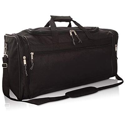 DF-056-Black DALIX Bardzo duża torba sportowa na wakacje 63 cm (czarny, szary, granatowy, czerwony, kamuflaż) DF-056-Black DALIX Bardzo duża torba sportowa na wakacje 63 cm (czarny, szary, granatowy, czerwony, kamuflaż)