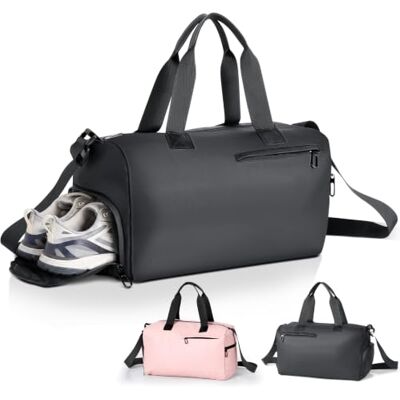 Travel Duffle Bag-Black-L Romon Torba podróżna, duża składana torba na siłownię, składana torba sportowa na siłownię z przegrodą na buty, wodoodporna duża torba sportowa, torba podróżna na siłownię dla mężczyzn, kobiet, Travel Duffle Bag-Black-L Romon Torba podróżna, duża składana torba na siłownię, składana torba sportowa na siłownię z przegrodą na buty, wodoodporna duża torba sportowa, torba podróżna na siłownię dla mężczyzn, kobiet,