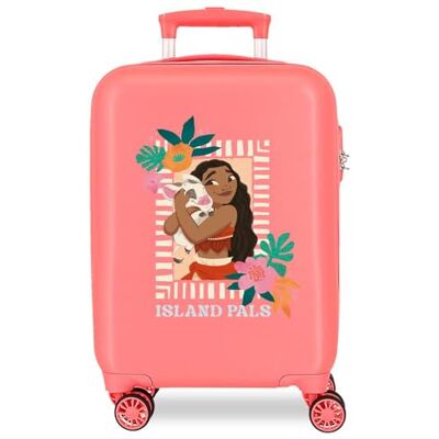 330123105042 Joumma Disney Vaiana Sea Vibes walizka kabinowa koralowa 33 x 50 x 20 cm sztywne zapięcie szyfrowe z boku ABS 28 l 2,2 kg 4 koła podwójny bagaż podręczny 330123105042 Joumma Disney Vaiana Sea Vibes walizka kabinowa koralowa 33 x 50 x 20 cm sztywne zapięcie szyfrowe z boku ABS 28 l 2,2 kg 4 koła podwójny bagaż podręczny