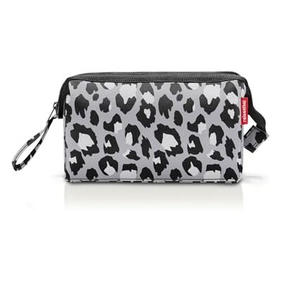 WC7080 reisenthel Travelcosmetic – mocna, wytrzymała i praktyczna podróżna kosmetyczka, pasek na rękę, wodoodporny materiał, Leo Nero, Einheitsgröße, Travelcosmetic Leo Nero WC7080 reisenthel Travelcosmetic – mocna, wytrzymała i praktyczna podróżna kosmetyczka, pasek na rękę, wodoodporny materiał, Leo Nero, Einheitsgröße, Travelcosmetic Leo Nero