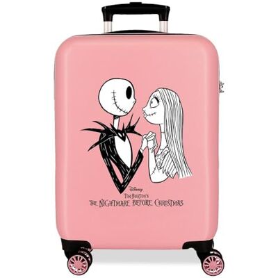 3961121 Joumma Disney Nightmare Walizka kabinowa różowa 38 x 55 x 20 cm twarda 2 kg zamek szyfrowy z boku ABS 2 kg 35 l bagaż podręczny, Różowy kolor, Talla única, walizka kabinowa 3961121 Joumma Disney Nightmare Walizka kabinowa różowa 38 x 55 x 20 cm twarda 2 kg zamek szyfrowy z boku ABS 2 kg 35 l bagaż podręczny, Różowy kolor, Talla única, walizka kabinowa