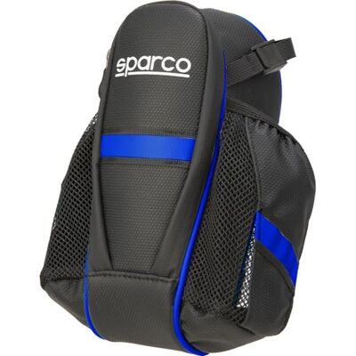 11207 Sparco Niebieska Nylonowa Torba Rowerowa Odpowiednia Na Długie Podróże Z Podwójną Kieszenią I Odblaskową Opaską 11207 Sparco Niebieska Nylonowa Torba Rowerowa Odpowiednia Na Długie Podróże Z Podwójną Kieszenią I Odblaskową Opaską