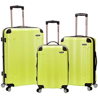 F190-LIME Rockland Hardside rozszerzalny bagaż z kołami obrotowymi, wielokolorowy, Limonkowa zieleń, Jeden rozmiar, London Hardside Spinner Wheel Bagaż F190-LIME Rockland Hardside rozszerzalny bagaż z kołami obrotowymi, wielokolorowy, Limonkowa zieleń, Jeden rozmiar, London Hardside Spinner Wheel Bagaż