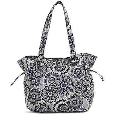 28424-16609 Vera Bradley Damska torba weekendowa bawełniana, Tranquil Medallion bawełna z recyklingu, jeden rozmiar 28424-16609 Vera Bradley Damska torba weekendowa bawełniana, Tranquil Medallion bawełna z recyklingu, jeden rozmiar