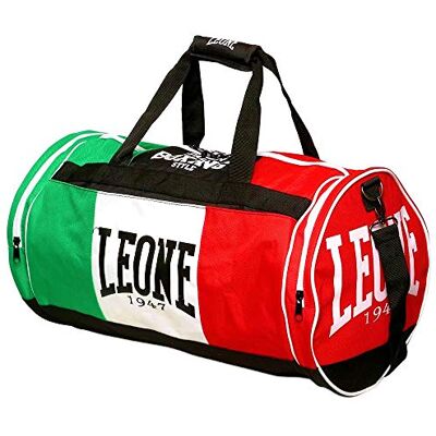LN-AC905-IT LEONE 1947, Włoska torba sportowa, uniseks, dla dorosłych, trójkolorowa, Taglia Unica, AC905 LN-AC905-IT LEONE 1947, Włoska torba sportowa, uniseks, dla dorosłych, trójkolorowa, Taglia Unica, AC905