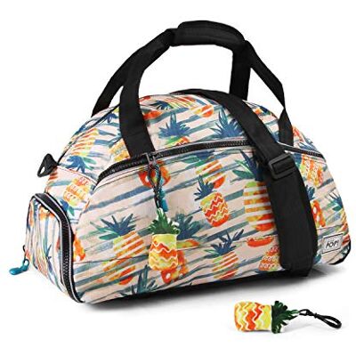 38134 Oh My Pop! Ananas-Torba Sportowa Uptown, Żółta, 24 x 51 x 28 cm, Pojemność 33,5 L 38134 Oh My Pop! Ananas-Torba Sportowa Uptown, Żółta, 24 x 51 x 28 cm, Pojemność 33,5 L