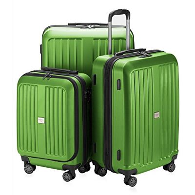 4260557736012 HAUPTSTADTKOFFER X-Berg Bagaż podręczny na pokładzie walizka na laptopa, torba kabinowa, twardy wózek obrotowy, 4 kółka, TSA, 55 cm, 42 litry, ciemnoniebieski matowy, Mata Applegreen, SET OF 3, 4260557736012 HAUPTSTADTKOFFER X-Berg Bagaż podręczny na pokładzie walizka na laptopa, torba kabinowa, twardy wózek obrotowy, 4 kółka, TSA, 55 cm, 42 litry, ciemnoniebieski matowy, Mata Applegreen, SET OF 3,