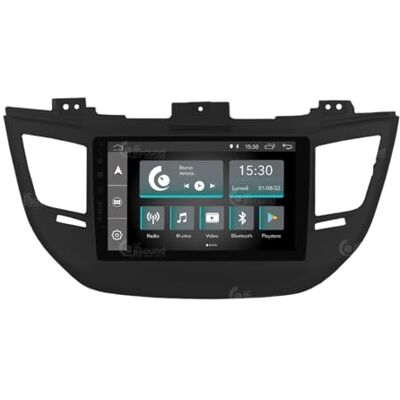 Jf Sound car audio system Konkretne radio samochodowe dla Hyundai Tucson czarny (z nawigacją, kamerą cofania i wzmacniaczem Kenwood w standardzie) Android GPS Bluetooth WiFi USB DAB+ Touchscreen 9" 4core Carplay AndroidAuto Jf Sound car audio system Konkretne radio samochodowe dla Hyundai Tucson czarny (z nawigacją, kamerą cofania i wzmacniaczem Kenwood w standardzie) Android GPS Bluetooth WiFi USB DAB+ Touchscreen 9" 4core Carplay AndroidAuto