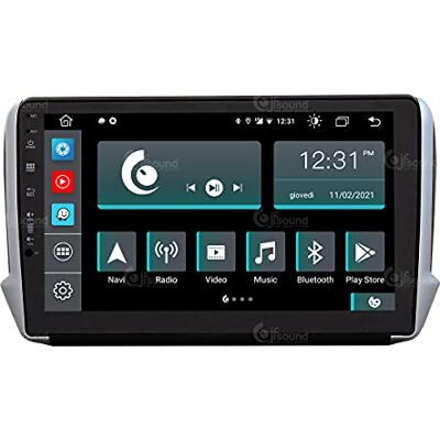 Jf Sound car audio system JFSound Custom Fit Radio samochodowe dla Peugeot 208 i 2008 Android GPS Bluetooth WiFi USB Full HD Touchscreen Display 9" Easyconnect Procesor 8core Sterowanie głosem Jf Sound car audio system JFSound Custom Fit Radio samochodowe dla Peugeot 208 i 2008 Android GPS Bluetooth WiFi USB Full HD Touchscreen Display 9" Easyconnect Procesor 8core Sterowanie głosem