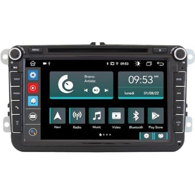 Jf Sound car audio system Konkretne radio samochodowe dla Volkswagen Golf Sharan Tiguan Android GPS Bluetooth WiFi USB DAB+ Touchscreen 8" 8core Carplay AndroidAuto Jf Sound car audio system Konkretne radio samochodowe dla Volkswagen Golf Sharan Tiguan Android GPS Bluetooth WiFi USB DAB+ Touchscreen 8" 8core Carplay AndroidAuto