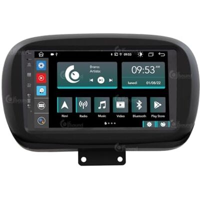 Jf Sound car audio system Konkretne radio samochodowe dla Fiat 500X Android GPS Bluetooth WiFi USB DAB+ Touchscreen 9" 8core Carplay AndroidAuto Jf Sound car audio system Konkretne radio samochodowe dla Fiat 500X Android GPS Bluetooth WiFi USB DAB+ Touchscreen 9" 8core Carplay AndroidAuto