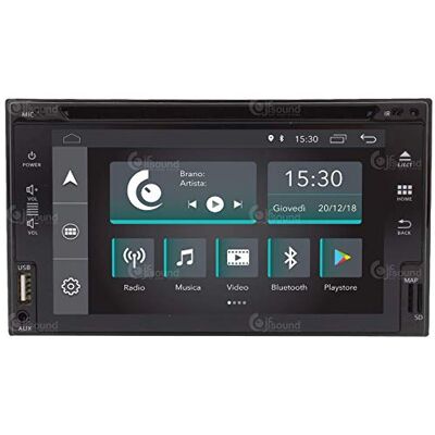 System audio samochodowy JF Sound - Android GPS Bluetooth 2 Din - JF-222A-XDAB System audio samochodowy JF Sound - Android GPS Bluetooth 2 Din - JF-222A-XDAB