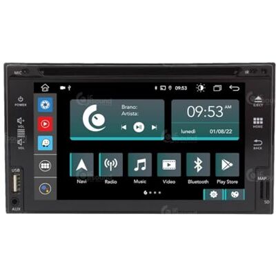 Jf Sound car audio system Uniwersalne radio samochodowe 2 Din Android GPS Bluetooth WiFi USB DAB+ Touchscreen 6.2" 8core Carplay AndroidAuto dvd Jf Sound car audio system Uniwersalne radio samochodowe 2 Din Android GPS Bluetooth WiFi USB DAB+ Touchscreen 6.2" 8core Carplay AndroidAuto dvd