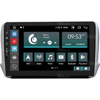 Jf Sound car audio system Konkretne radio samochodowe dla Peugeot 2008 208 Android GPS Bluetooth WiFi USB DAB+ Touchscreen 10" 8core Carplay AndroidAuto Jf Sound car audio system Konkretne radio samochodowe dla Peugeot 2008 208 Android GPS Bluetooth WiFi USB DAB+ Touchscreen 10" 8core Carplay AndroidAuto