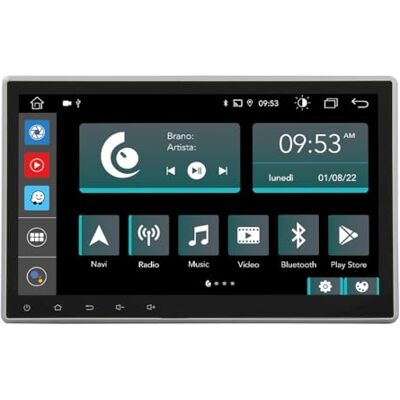 Jf Sound car audio system Uniwersalne radio samochodowe 1 Din Android GPS Bluetooth WiFi USB DAB+ Touchscreen 10" 4core Carplay AndroidAuto Jf Sound car audio system Uniwersalne radio samochodowe 1 Din Android GPS Bluetooth WiFi USB DAB+ Touchscreen 10" 4core Carplay AndroidAuto