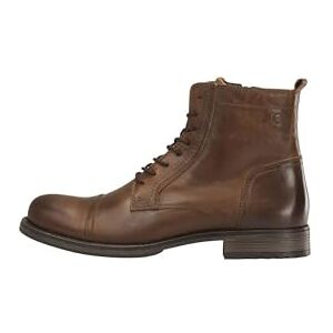 12156000_Cognac JACK & JONES Męskie buty motocyklowe Jfwrussel Leather Cognac 19, koniak, 40 EU 12156000_Cognac JACK & JONES Męskie buty motocyklowe Jfwrussel Leather Cognac 19, koniak, 40 EU