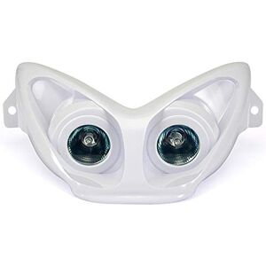 one by Camamoto cod. 77201350 Biała dichroiczna przednia maska halogenowa kompatybilna z Yamaha aerox/MBk nitro rok 1997-2012, L one by Camamoto cod. 77201350 Biała dichroiczna przednia maska halogenowa kompatybilna z Yamaha aerox/MBk nitro rok 1997-2012, L