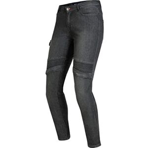 BROGER Ohio Lady dżinsy motocyklowe aramid DuPont Kevlar Sas-Tec ochrona kolan na biodra ogonowe elementy odblaskowe, zwężany krój BROGER Ohio Lady dżinsy motocyklowe aramid DuPont Kevlar Sas-Tec ochrona kolan na biodra ogonowe elementy odblaskowe, zwężany krój