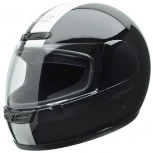NZI 150244G323 Activy CBW kaski motocyklowe, czarne tło/biały pasek, 57 (M) NZI 150244G323 Activy CBW kaski motocyklowe, czarne tło/biały pasek, 57 (M)