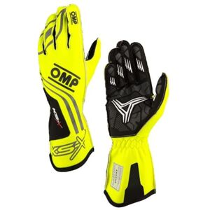 KB0-2751-A01-099-S Ompracing Rękawice Omp Kart Ks-X FIA 8877-2022 Fluo Yellow, Rozmiar S KB0-2751-A01-099-S Ompracing Rękawice Omp Kart Ks-X FIA 8877-2022 Fluo Yellow, Rozmiar S