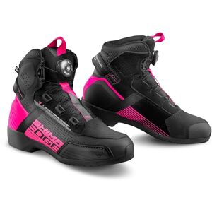 SHIMA EDGE Buty motocyklowe, męskie, damskie, skórzane, wentylowane, wodoszczelne, ATOP, ochraniacze na buty motocyklowe, sneakersy, antypoślizgowe, Damski, wentylowany, różowy, 37 EU SHIMA EDGE Buty motocyklowe, męskie, damskie, skórzane, wentylowane, wodoszczelne, ATOP, ochraniacze na buty motocyklowe, sneakersy, antypoślizgowe, Damski, wentylowany, różowy, 37 EU