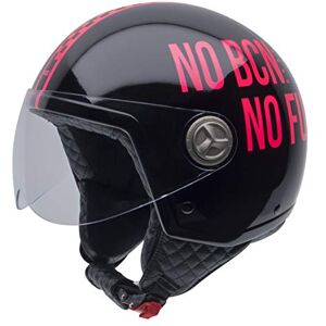 NZI Zeta Bcn otwarty kask motocyklowy, błyszczący wilk Grey-No Fun, rozmiar XXL NZI Zeta Bcn otwarty kask motocyklowy, błyszczący wilk Grey-No Fun, rozmiar XXL