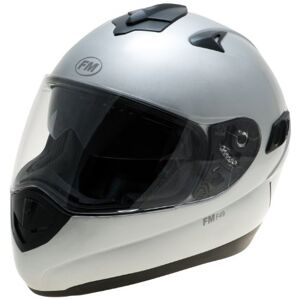 FM F49 124.2040361 Full-Face kask motocyklowy XL srebrny FM F49 124.2040361 Full-Face kask motocyklowy XL srebrny