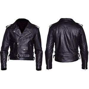 protectWEAR Motocykl kurtka skórzana kurtka chopper, czarna LJ-CO, rozmiar XL protectWEAR Motocykl kurtka skórzana kurtka chopper, czarna LJ-CO, rozmiar XL