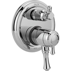 DELTA FAUCET T27897, Chrome Cassidy tradycyjny monitor 17 Series osłona zaworu z 3-stopniowym zintegrowanym przełącznikiem DELTA FAUCET T27897, Chrome Cassidy tradycyjny monitor 17 Series osłona zaworu z 3-stopniowym zintegrowanym przełącznikiem