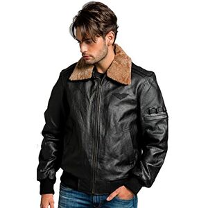 URBAN 5884 Urban Leather UR-84 Retro kurtka pilotka, czarna, rozmiar: XL URBAN 5884 Urban Leather UR-84 Retro kurtka pilotka, czarna, rozmiar: XL