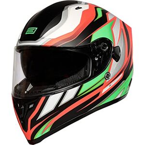ORIGINE Strada Revolution Fluo Green-Red-Black Matt TG XL Fluo Verde Rosso Nero ORIGINE Strada Revolution Fluo Green-Red-Black Matt TG XL Fluo Verde Rosso Nero