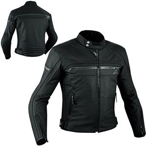 A-Pro Skórzana kurtka termiczna na motocykl, Sport Touring CE, protektory, czarna, rozmiar XL A-Pro Skórzana kurtka termiczna na motocykl, Sport Touring CE, protektory, czarna, rozmiar XL