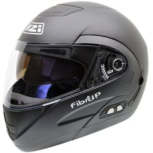 NZI Fibrup PH kask motocyklowy, kolor czarny, matowy, 54 cm NZI Fibrup PH kask motocyklowy, kolor czarny, matowy, 54 cm