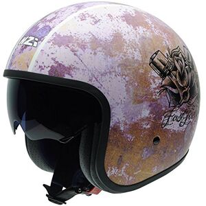 NZI Rolling Graphics kask motocyklowy, wielokolorowy, 54 NZI Rolling Graphics kask motocyklowy, wielokolorowy, 54