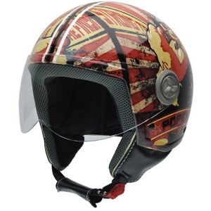 NZI Zeta Wings by Popeye kask motocyklowy, wielokolorowy (Strong to Finish), S NZI Zeta Wings by Popeye kask motocyklowy, wielokolorowy (Strong to Finish), S