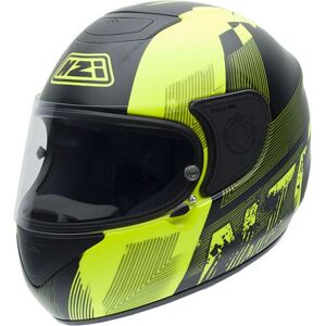 NZI Spyder IV Multi kask motocyklowy, czarny/żółty Fluo, XS NZI Spyder IV Multi kask motocyklowy, czarny/żółty Fluo, XS