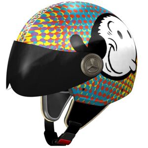 NZI 490021G575 Vintage II Blisscross kask motocyklowy otwarty twarz, ilustracja oliwkowo-oliwkowa XL NZI 490021G575 Vintage II Blisscross kask motocyklowy otwarty twarz, ilustracja oliwkowo-oliwkowa XL