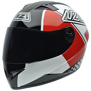 NZI Vital Graphics kask motocyklowy, biały/czerwony/czarny, S NZI Vital Graphics kask motocyklowy, biały/czerwony/czarny, S