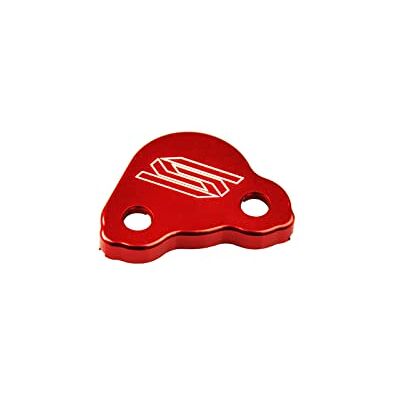SCAR Rear Brake Reservoir fluid Cap Cover Compatible with HONDA CR CRF CRFX 125 150 250 450 CRF250R CRF450R 450RL 250F 450L 02-25 Red SCAR Rear Brake Reservoir fluid Cap Cover Compatible with HONDA CR CRF CRFX 125 150 250 450 CRF250R CRF450R 450RL 250F 450L 02-25 Red