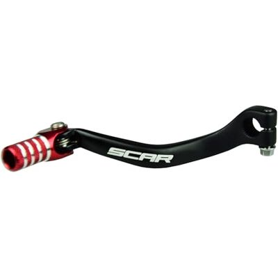 SCAR dźwigni zmiany biegów kuty kompatybilny z Honda CR 250 CR250 93-07 czerwony SCAR dźwigni zmiany biegów kuty kompatybilny z Honda CR 250 CR250 93-07 czerwony