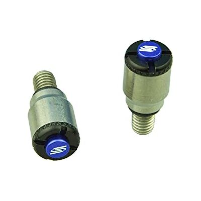 SCAR Widelec Air Bleedered Valves M5x0,8 mm Kompatybilne z YAMAHA HONDA KAWASAKI SUZUKI SHOWA KAYABA KYB niebieski SCAR Widelec Air Bleedered Valves M5x0,8 mm Kompatybilne z YAMAHA HONDA KAWASAKI SUZUKI SHOWA KAYABA KYB niebieski