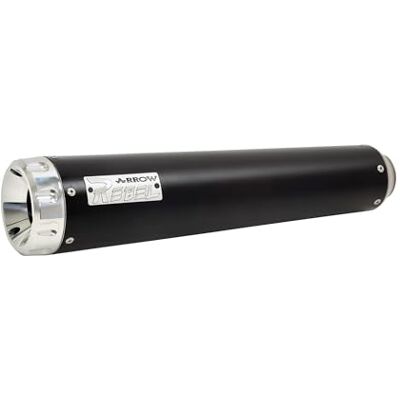 Arrow Rebel SILENCER WITH ALUMINIUM DARK" END CAP" Honda CL 500 '23 HOMOLOGATED NICHROM DARK REBEL SILENCER Z ALUMINUM DARK ENDCAP Arrow Rebel SILENCER WITH ALUMINIUM DARK" END CAP" Honda CL 500 '23 HOMOLOGATED NICHROM DARK REBEL SILENCER Z ALUMINUM DARK ENDCAP