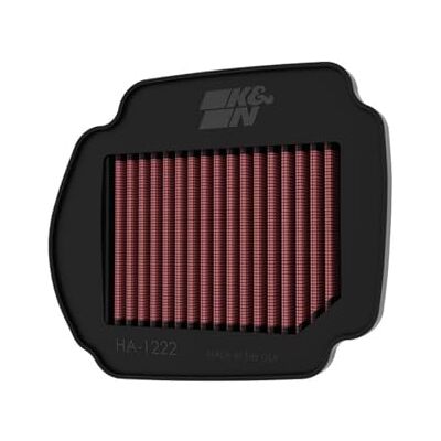 K&N Wymienny filtr powietrza kompatybilny z Honda Grom (125 cm) 2022- & MXS125 (125 cm) 2021- (HA-1222) K&N Wymienny filtr powietrza kompatybilny z Honda Grom (125 cm) 2022- & MXS125 (125 cm) 2021- (HA-1222)