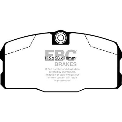 EBC DP443 Klocki hamulcowe ULTIMAX2 Brakes Mercedes-Benz W126 380 SEC W126 EBC DP443 Klocki hamulcowe ULTIMAX2 Brakes Mercedes-Benz W126 380 SEC W126