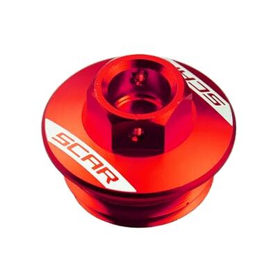 SCAR Korek Napełniający olej KX KXF 250 450 Czerwony SCAR Korek Napełniający olej KX KXF 250 450 Czerwony